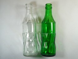Retro old soda glass bottle - 2 dl 2 pcs