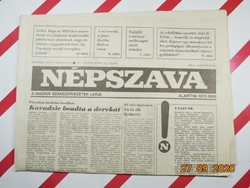 Old retro newspaper - vernacular - January 13, 1993 - The newspaper of the Hungarian trade unions