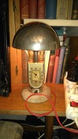4 The iconic Hungarian bauhaus art deco/retro design everygreen is the mofem chrome hat clock lamp