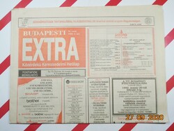 Old retro newspaper - Budapest extra - Week of 6, 1992 - for a birthday