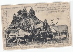Lappfőldi család  képeslap 1905