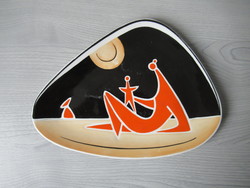 Art deco porcelán tál (Török János)