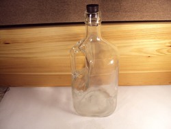 Old demijohn glass bottle - approx. 2 Liter