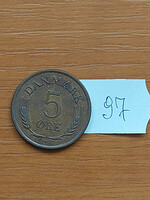 Denmark 5 cents 1964 97