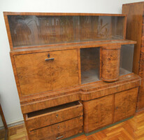Antique combined wardrobe (consists of three elements).