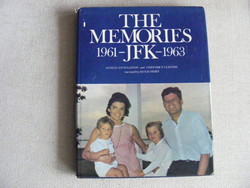 The Memories 1961-JFK-1963 életrajzi könyv, angolul Kennedy