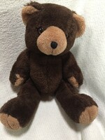 English dark brown teddy bear, with movable hands and feet