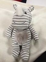 Rhinoceros, Dorothy Perkins branded figure, quality plush toy with openable back pocket for aromatherapy