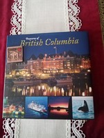 Treasures of British Columbia picture book, in English + 1 Canadian bear fridge magnet