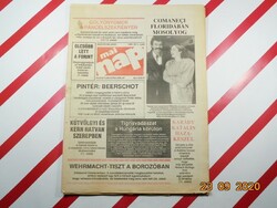 Old retro newspaper - today - independent pictorial newspaper - December 5, 1989 - Birthday present