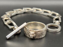 Original marked silver Gucci bracelet