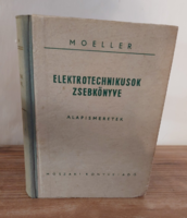 Moeller's pocket book of electrical technicians 2nd Edition, technical book publisher Budapest 1962- book