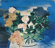 John Vaszary - flowers in a vase - reprint