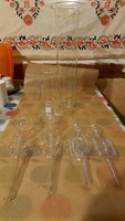 Wine Making Glass Measuring Flask and Test Tube Set, Winemaking Glassware, Gas Dispensers