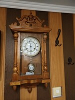 Hermle wall clock in beautiful condition.