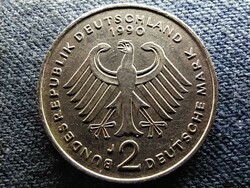 Németország 40 éves az NSZK Franz Josef Strauss 2 Márka 1990 J(id70423)