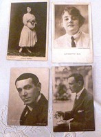 Old actor postcards