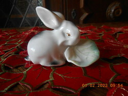 Zsolnay cabbage rabbit