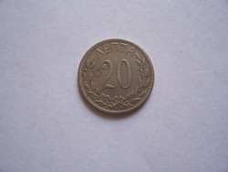 Görögország 20 Lepta 1895  R