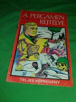 Retro kultusz képregény Cs Horváth - Fazekas : POLESCSUK - Pergamen rejtélye képek szerint