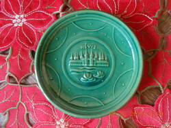 Pázmány ceramic wall plate, hot water