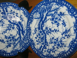 4 db Japán  porcelán sütis tányér cseresznye virágzás