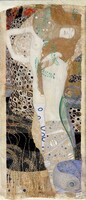 Klimt - Vízikígyók I. - vakrámás vászon reprint
