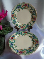 Royal Cauldon angol   "Victoria"  2 db. süteményes tányér.
