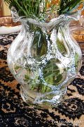 Crystal vase 18.5 Cm xx
