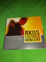 ÁKOS -AZ UTOLSÓ HANGOS DAL - Koncert multimédiás dupla CD gyári a képek szerint