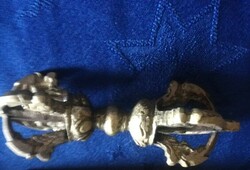Antique bronze Dorje - Tibetan Buddhist ceremonial accessory