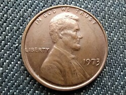 USA Lincoln Emlékmű 1 Cent 1973 FÉLREVERT(id28591)