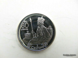 MAN - Szigetek ezüst 1 crown - korona PP 2006 28.50 gramm 925 - ös ezüst