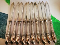 Wilkens&sohne silver fish knife (10 pcs). HUF 360/gr.