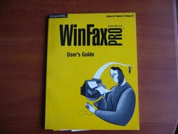 WIN FAX PRO ver.9.0 SYMANTEC WIN NT,95,98- könyv régi -MPL csomagautomatába is mehet