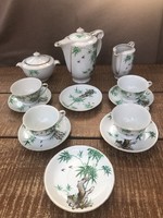Porcelain tea set.