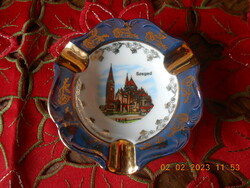 Porcelain ashtray (Szeged Hungary)