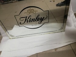 Kinley reklám tükör