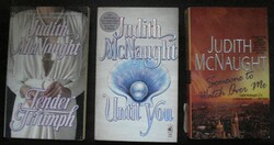3 db. angol nyelvű Judith McNaught regény