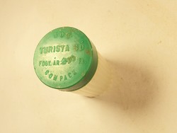 Retro Turista só műanyag sószóró tégely flakon - 1970-es évekből COMPACK