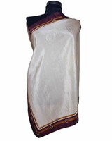Vintage silk scarf 65x65 cm. (2669)