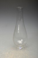 Petróleum lámpa üveg, cilinder, lámpabúra, átmérő 37,6 mm.