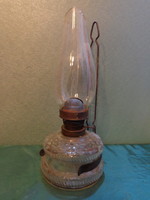 Kerosene lamp /with broken cylinder - aesthetic defect/.