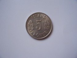 Izland 5 Kronur 1969