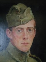 Frim Jenő Körmendy - soldier portrait