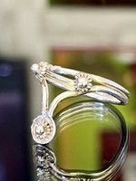 Kézi készítésű, (950-es) Ezüst gyűrű