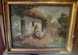 Ács Ágoston festmény