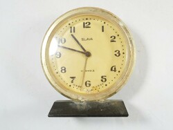 Retro old alarm clock alarm clock alarm clock ussr slava soviet russian - approx. It has been operating since the 1970s