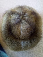 Fur cap hat