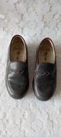 Old French leather children's shoes